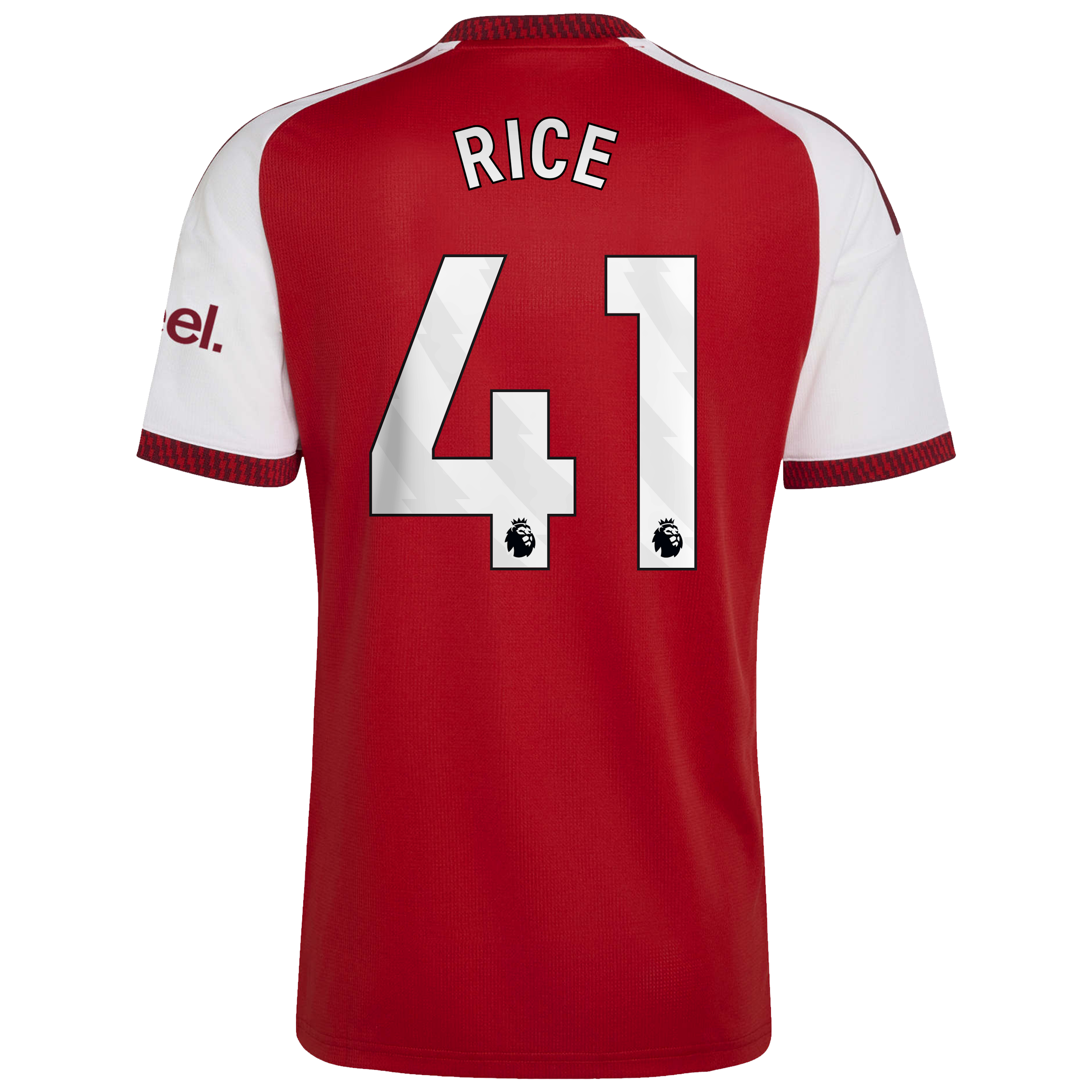 [SJH] Declan Rice #41 Arsenal 2026/27 Home Replica Jersey - Red