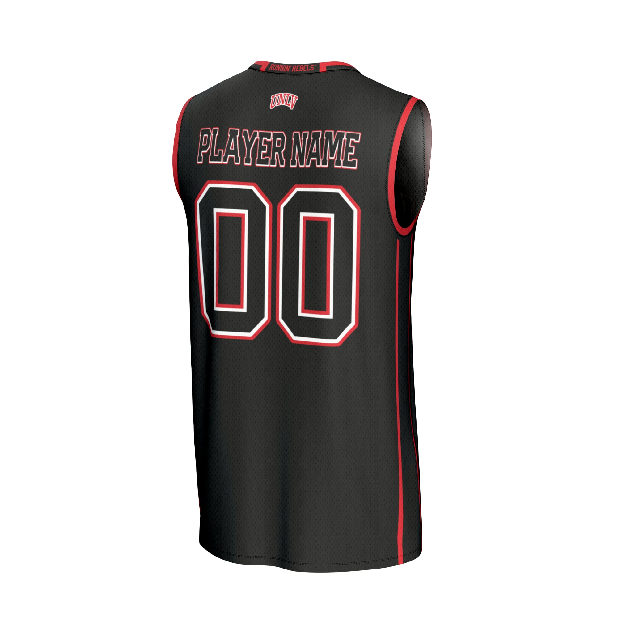 UNLV Rebels GameDay Greats Unisex Women's Basketball NIL Pick-A-Player Lightweight Women's Basketball Fashion Jersey - Black
