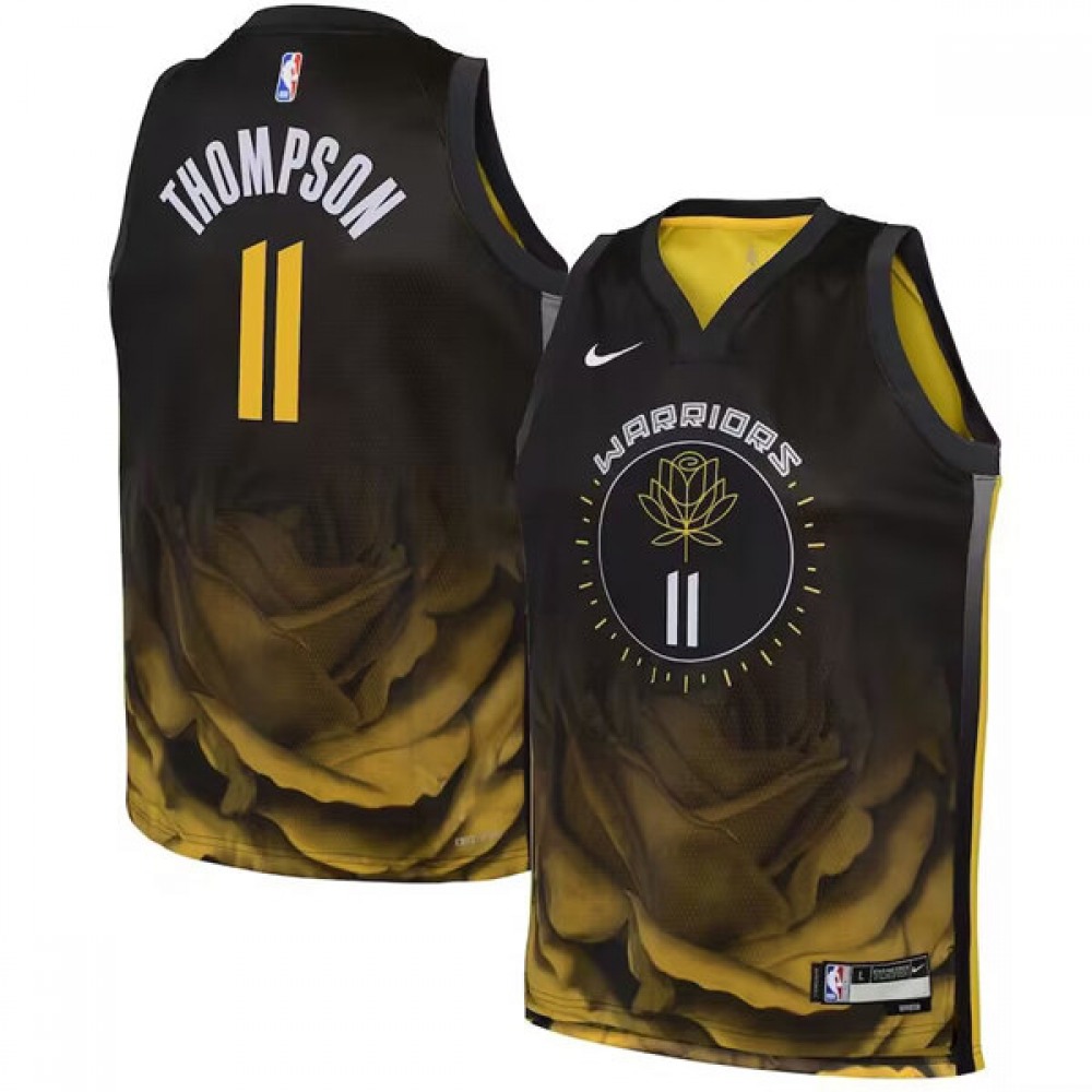 11 Golden State Warriors Jersey Black - City Edition - Fan Favorite