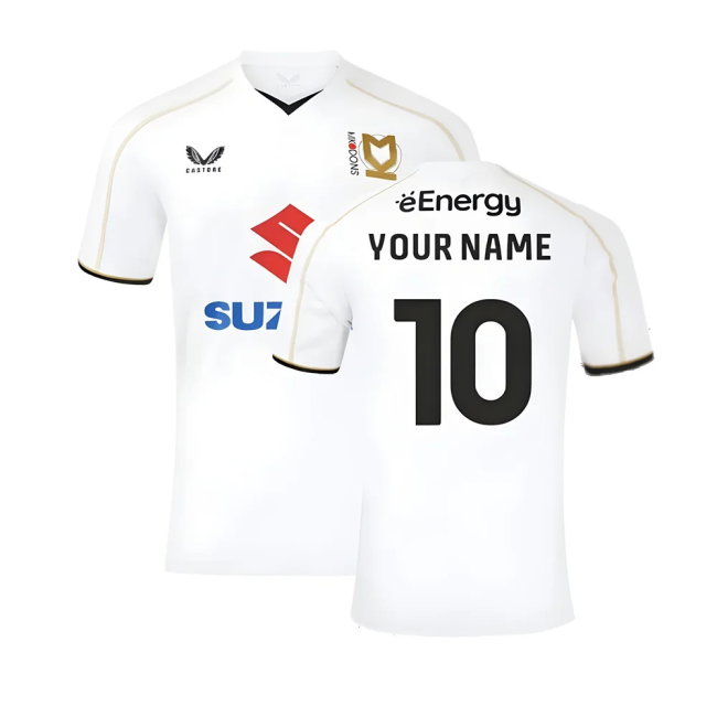 MK Dons Home Shirt 2024-2025 edition (Adult