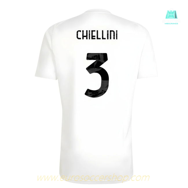 2025-2026 Juventus Training Tee (White) (Chiellini 3)