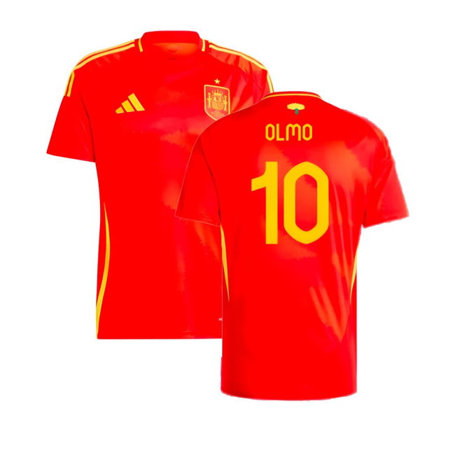 2024-2025 Spain Home Shirt (Olmo 10)