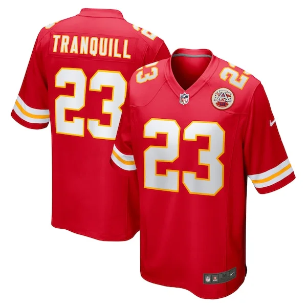 Performance Kansas City Chiefs Game Jersey - Premium Red NFL Fan Je...