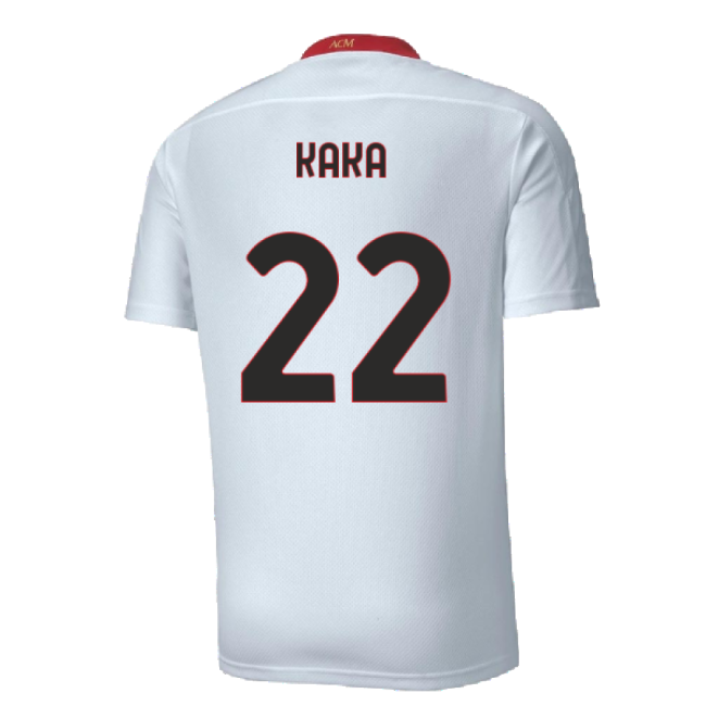 2020-2021 AC Milan Away Authentic Shirt (KAKA 22) Stretch Fabric