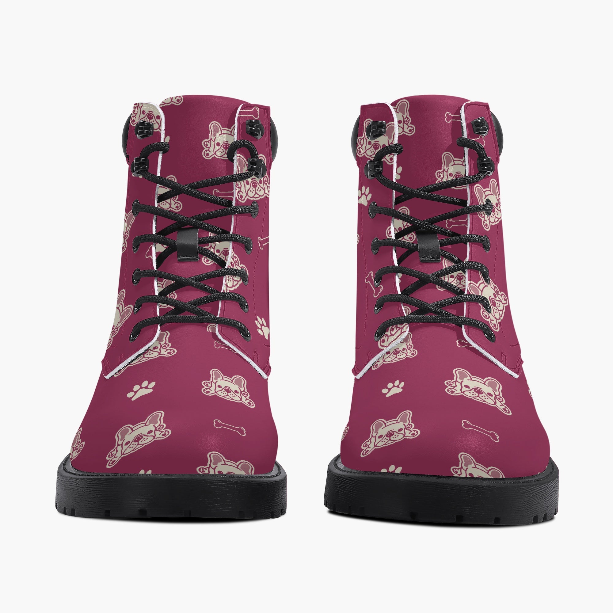 Durable Fashion-Forward Buttons - Casual Leather Boot for Fashion Lovers