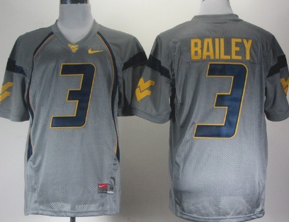 college football Men's None Stedman Bailey #3 Gray 2024 Football