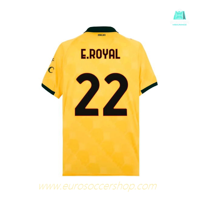 2025-2026 AC Milan Third Shirt (E.Royal 22)