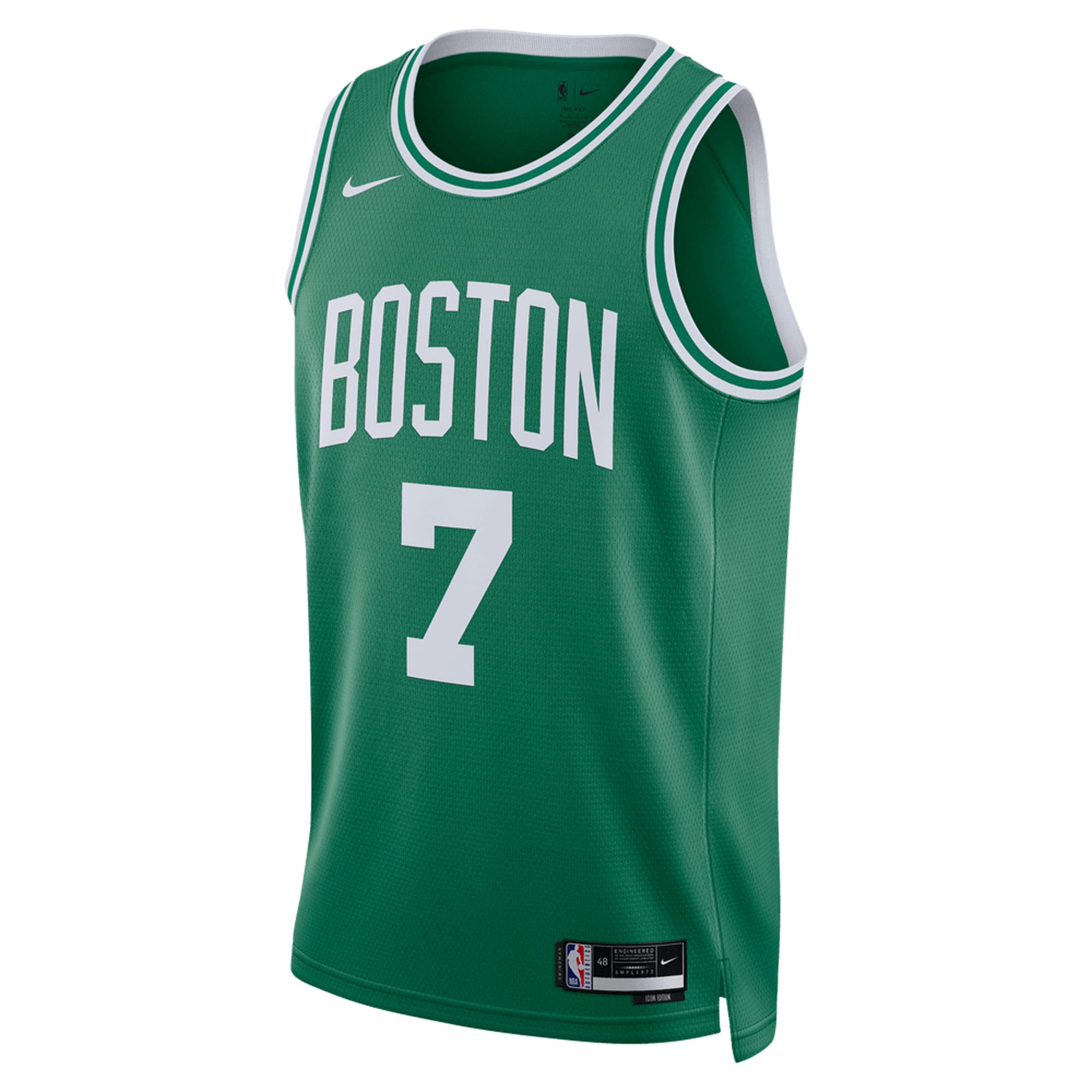 [LK] Jaylen Brown #7 Boston Celtics Unisex Swingman Jersey - Icon Edition - Kelly Green