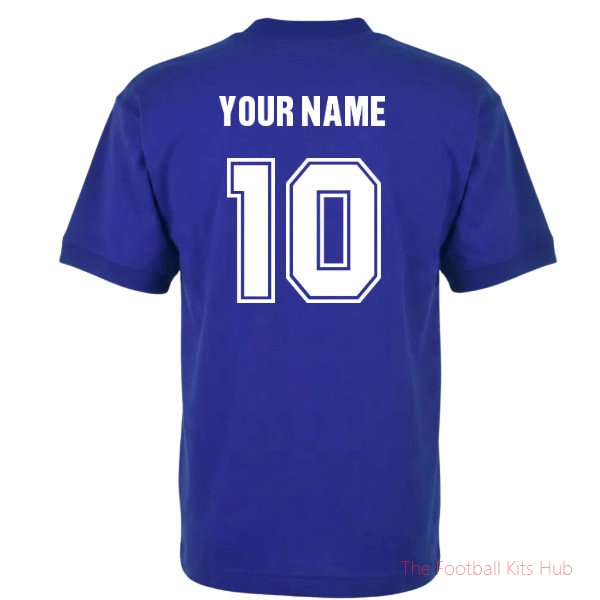 Italy Final Kids 1970 World Cup Football Shirt (Kids) (Your Name)