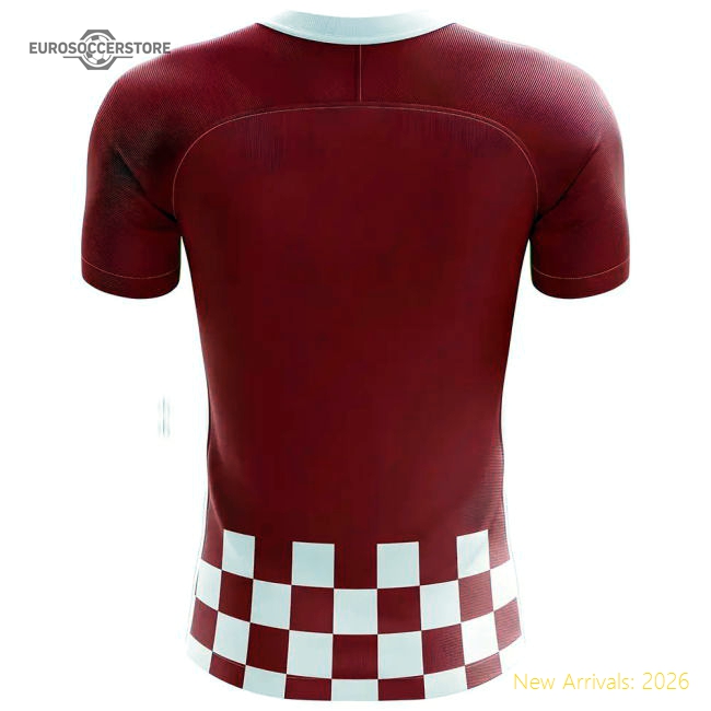 Croatia Flag Concept Football 2025-2026 Supporter Edition Jersey