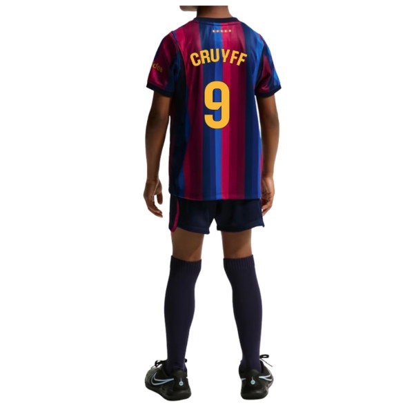 [HP] 2026-2027 Barcelona Home Little Kids Mini Kit (Cruyff 9)