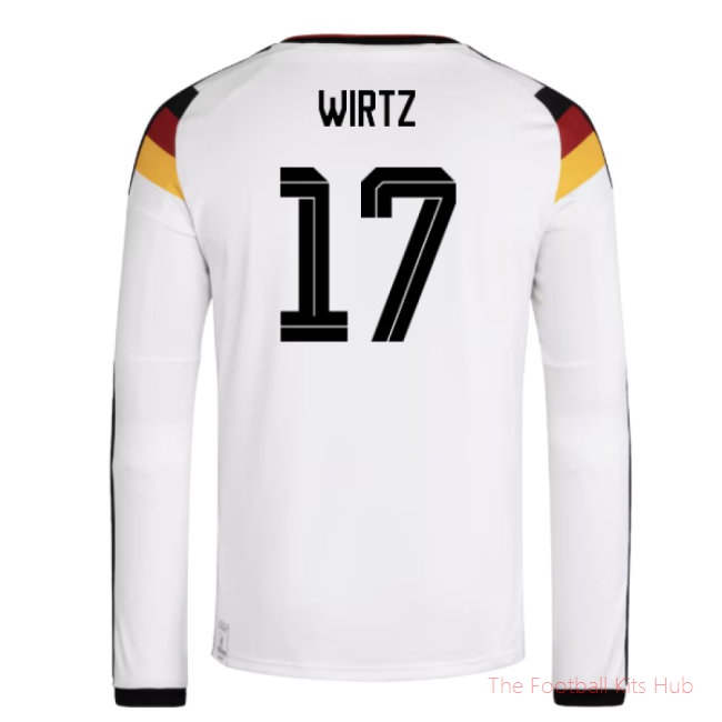 [LK] 2026/27 Germany Long Sleeve Home Shirt (Wirtz 17)