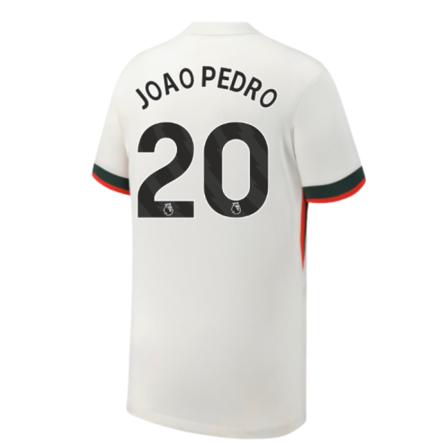 2025-2026 Chelsea Away Shirt (Kids) (Joao Pedro 20) (Collector's Item)