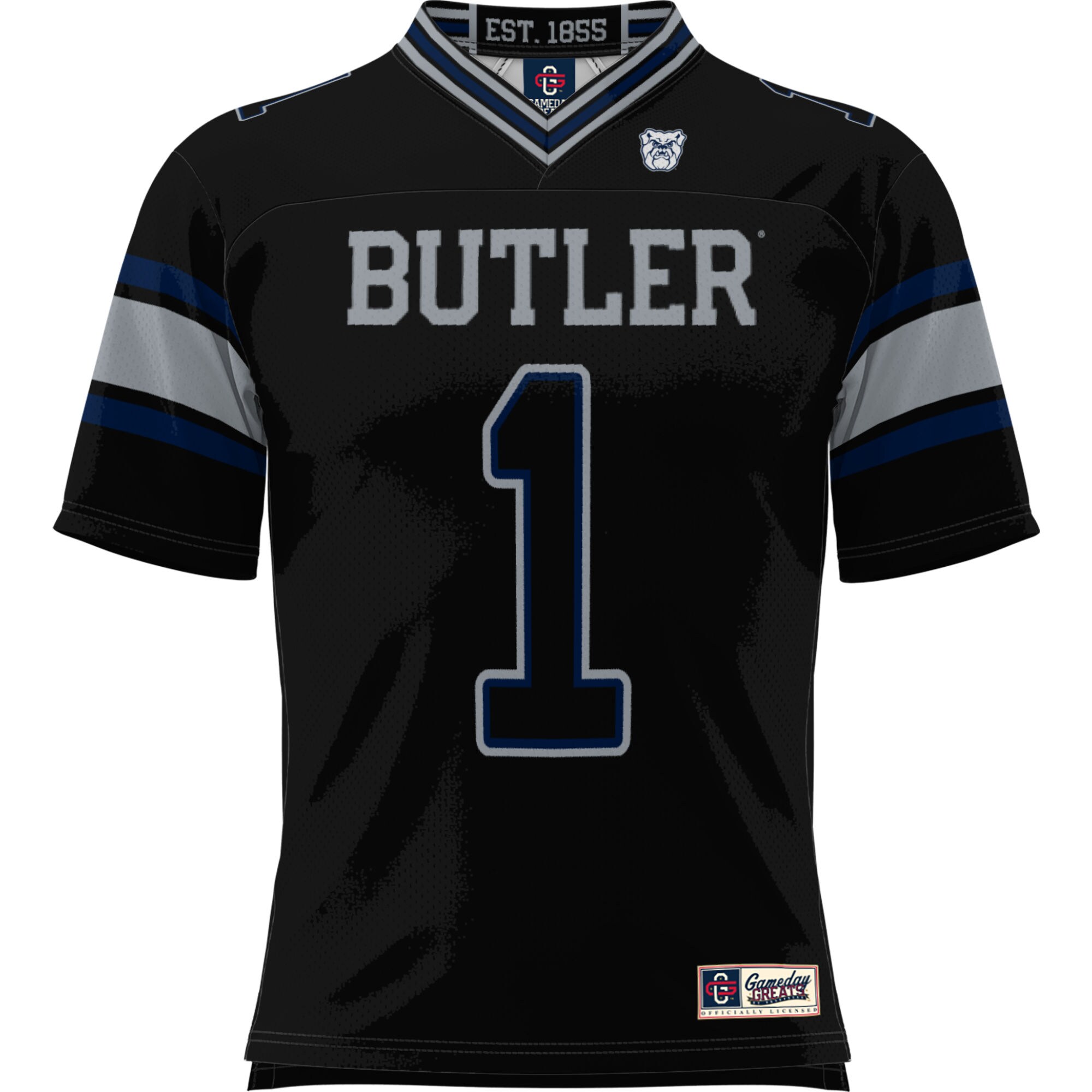 [DDG] Butler Bulldogs GameDay Greats Youth Football Jersey - Black