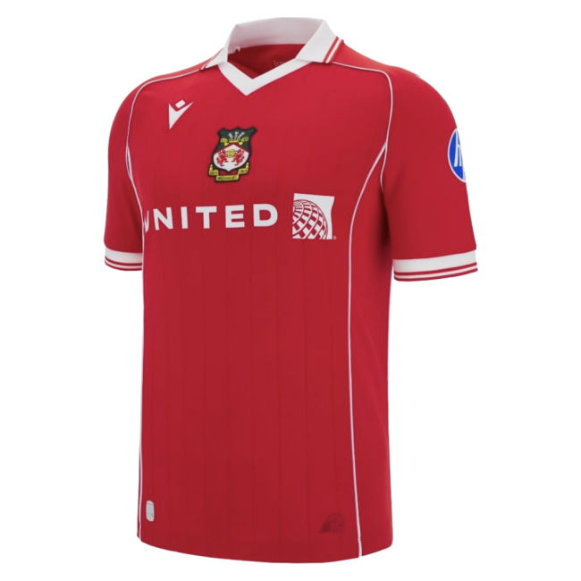 2025-2026 Wrexham Home Shirt | Performance | Licensed Product