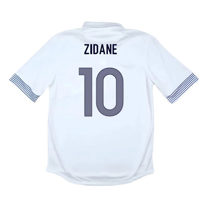 ZIDANE 10 Exclusive France Away Limited Shirt 2012-2013