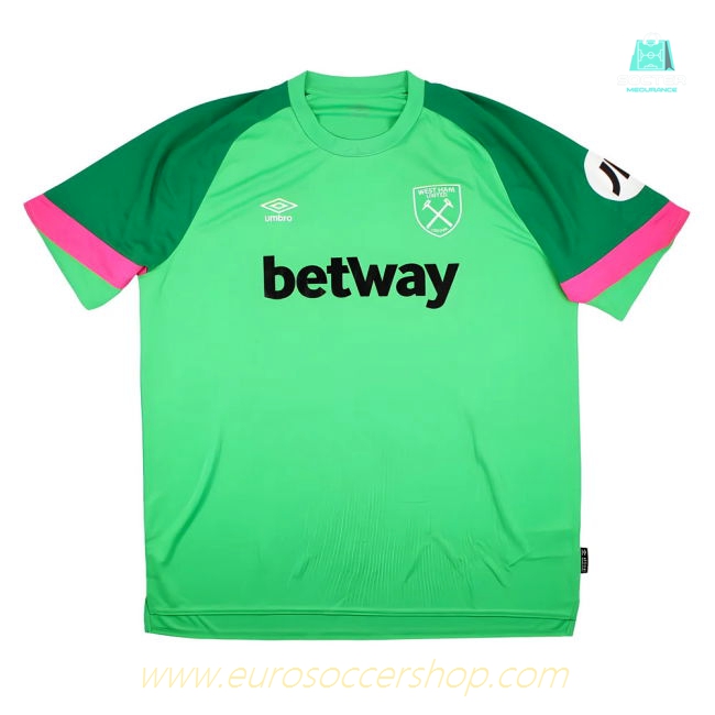 2023-2024 West Ham SS Home Goalkeeper Shirt (Green)