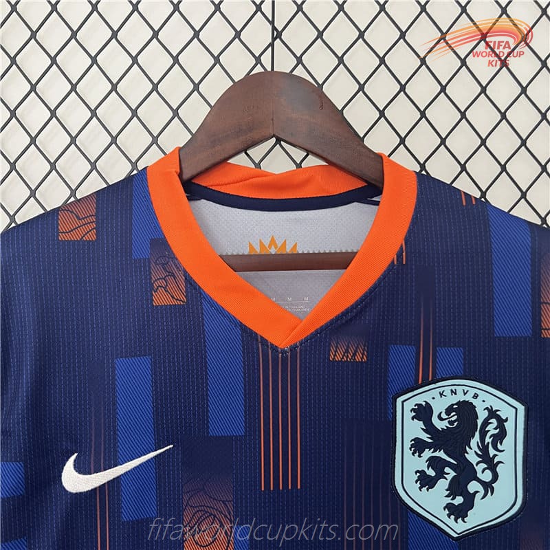 Netherlands Soccer Kit year 2024 Euro 2024 Alternate