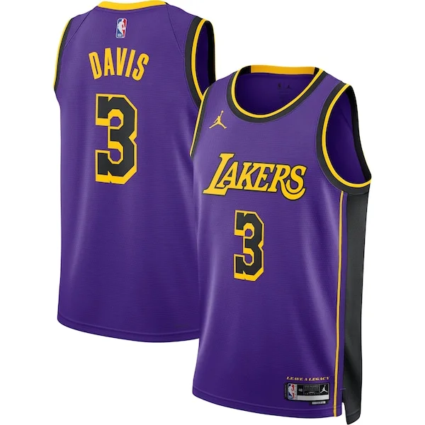 Anthony Davis LAL Swingman Jersey - superior retro - Statement Edition