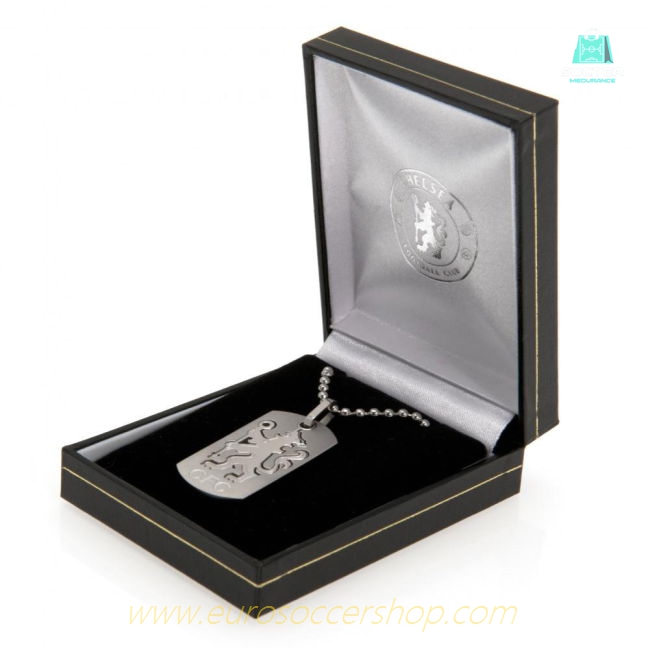 Chelsea FC Cut Out Lion Dog Tag & Chain