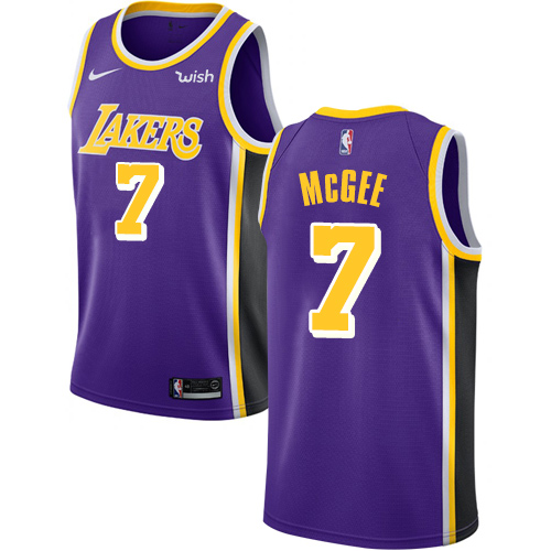Los Angeles Lakers JaVale Limited Stock Authentic Jersey Slim Fit #7