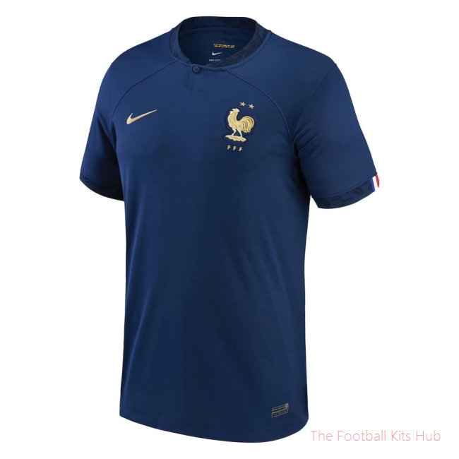 Men 2022-2023 France Home Shirt UEFA Euro