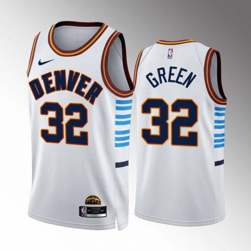 Nuggets White Denver Nuggets #32 Jersey - Great Value Basketball Jersey