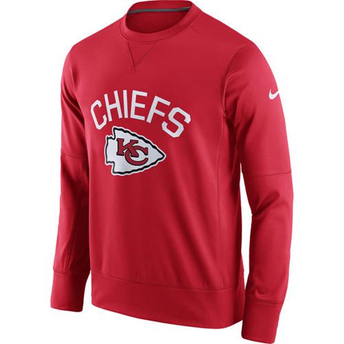 NFL KC Chiefs #None NFL Player Red Game Jersey - Authen-v10
