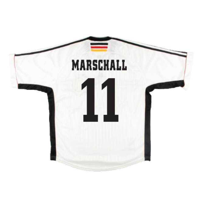 Germany 1998-00 Home Shirt ((Very Good) L) (Marschall 11)