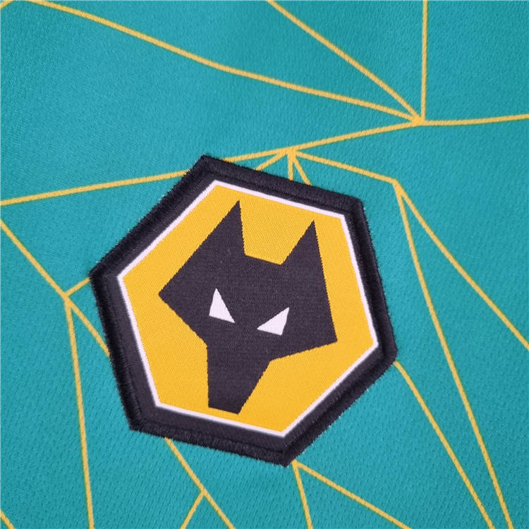 Advanced Fabric Wolverhampton Wanderers 2223 Away Green Soccer