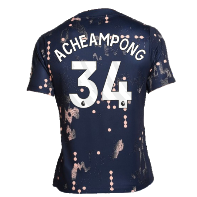 Chelsea 2024-2025 Academy Pro Pre-Match Shirt (Obsidian) (Acheampong 34)