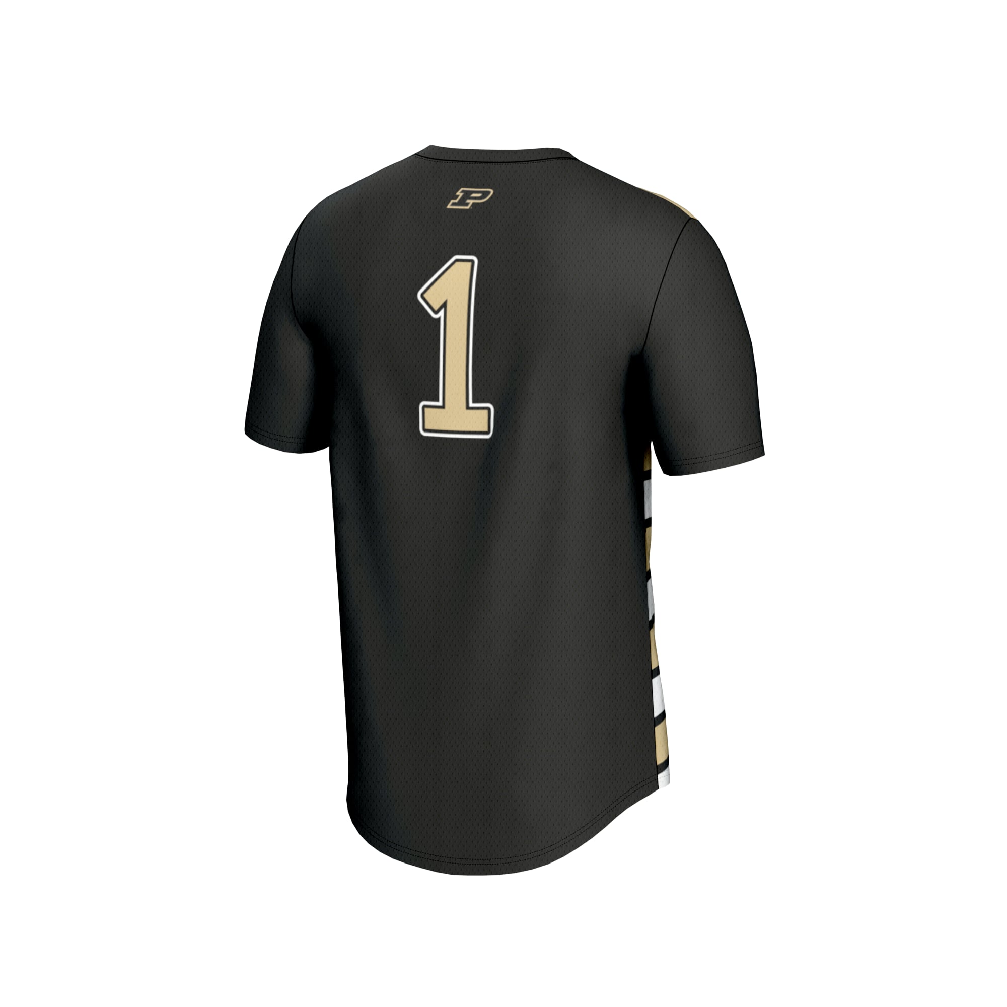 #1 Purdue Boilermakers GameDay Greats Unisex Lightweight Soccer Fashion Jersey - Black