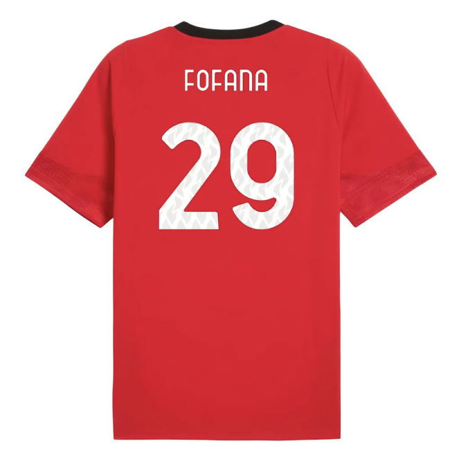 Top Quality AC Milan 2025-2026 Training Shirt