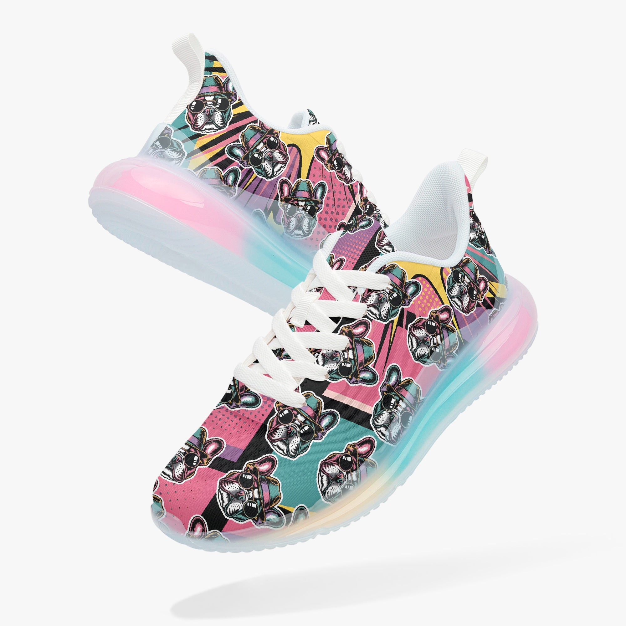 French Bulldog Bill Lightweight Sneakers Cozy Paw Wear