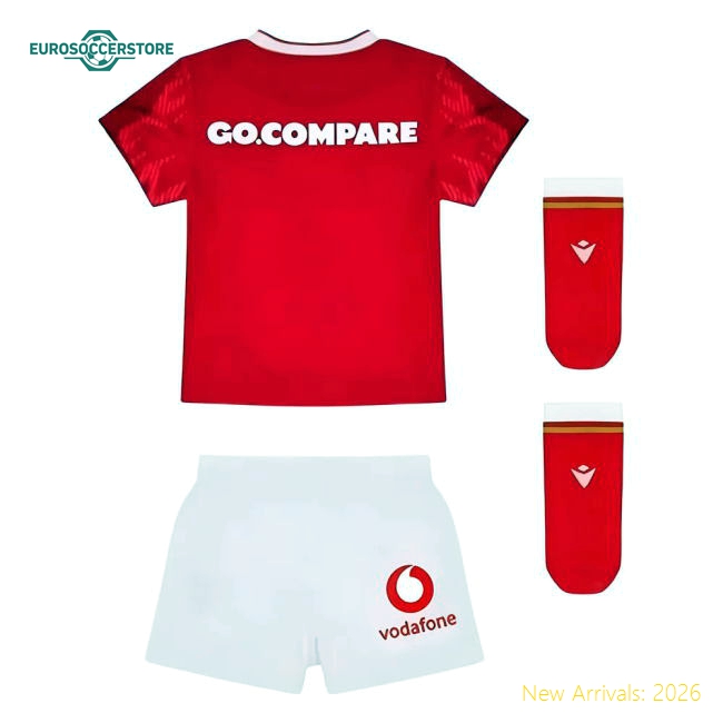2024-2025 Wales Home Rugby Baby Kit