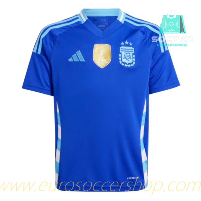 2024-2025 Season Albiceleste Away Football Shirt World Cup Kids (MESSI 10)