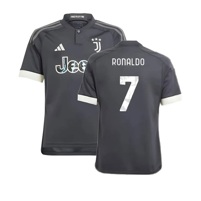 Top Grade 2023-2024 Juventus Third With Retro Design - Long Lasting