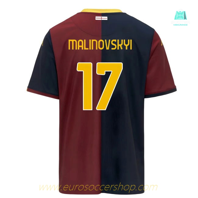 2025-2026 Genoa Home Shirt (Malinovskyi 17)