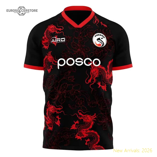 Football Team Pohang Steelers Modern Womens Jersey Smart Fabric Smooth