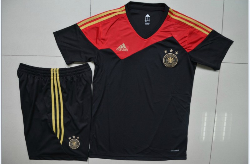 Match Quality Kids Germany 1314 Away Jersey KitShirtshorts