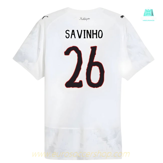 2025-2026 KIDSUPER x Manchester City CWC Authentic Shirt (White) (Savinho 26)