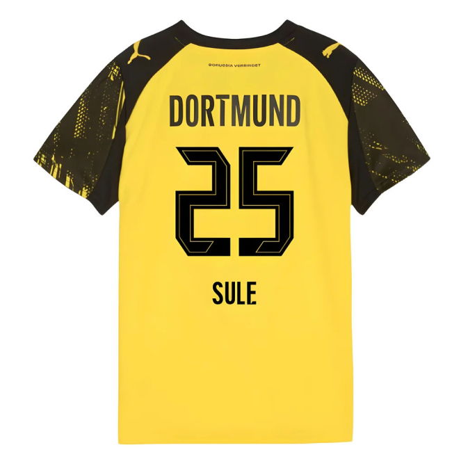 2025-2026 BVB Home Durable Shirt - Kids (Sule 25) Quick Dry