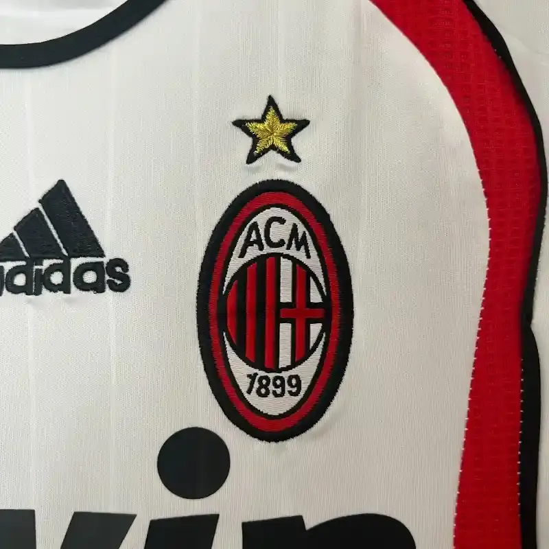 Cheap 2006-2007 Kids AC Milan Jersey retro kit