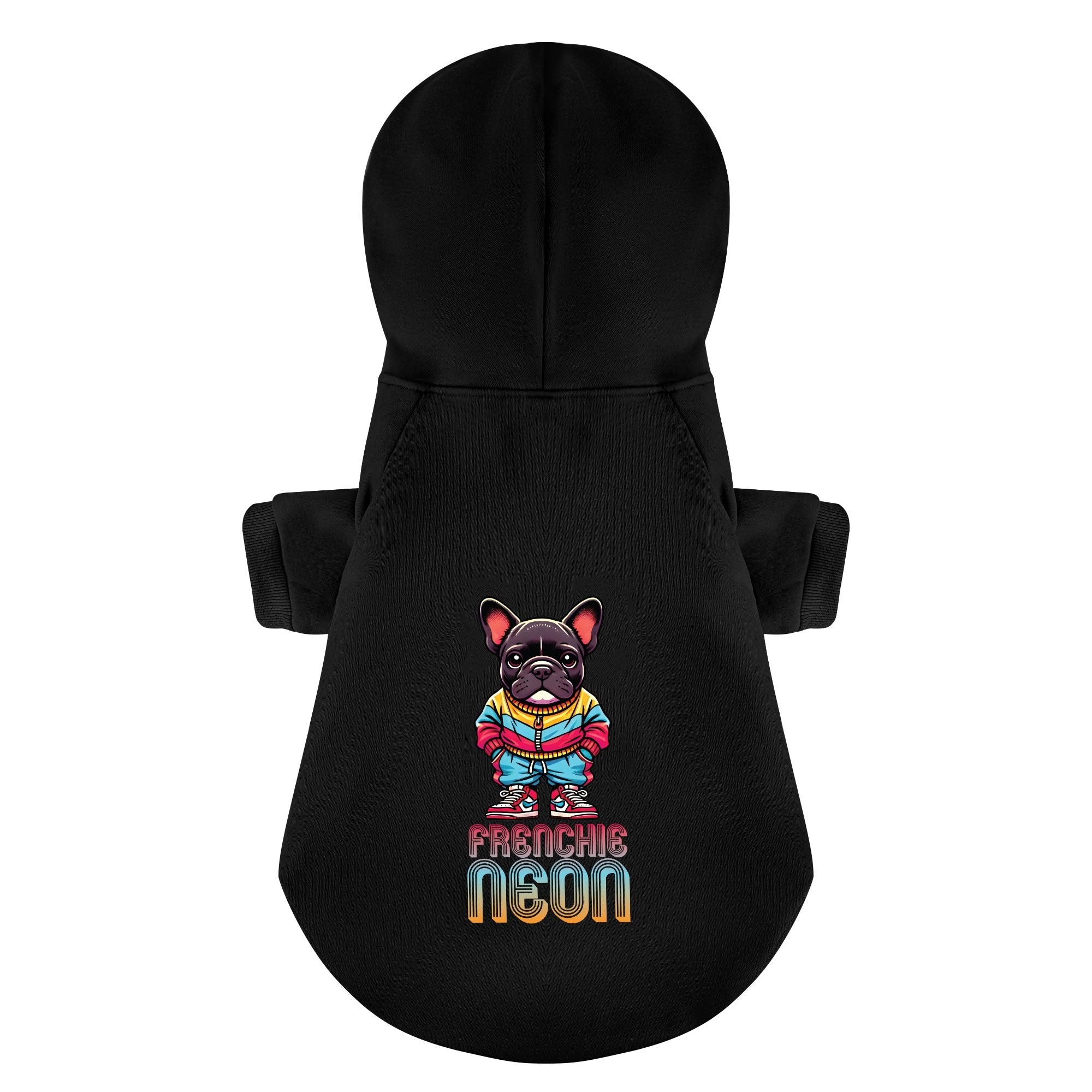 Frenchie Neon - Personalized French Bulldog Hoodies with Funny Quotes – Stylish, Cozy, and Premium 100% Cotton