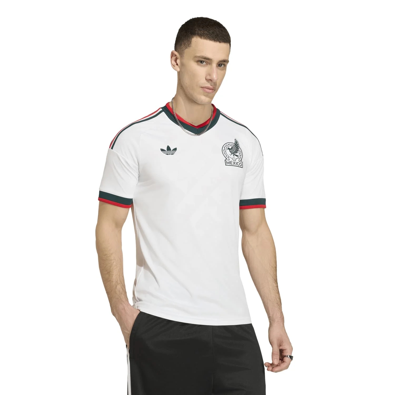 Mexico 2026 Away Jersey - Men's | CLIMACOOL+ Slim Fit Pre-Hispanic Inspired Football Shirt