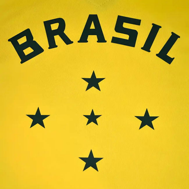 Jersey Brazil 1960 Retro Football Shirt Athletic Player