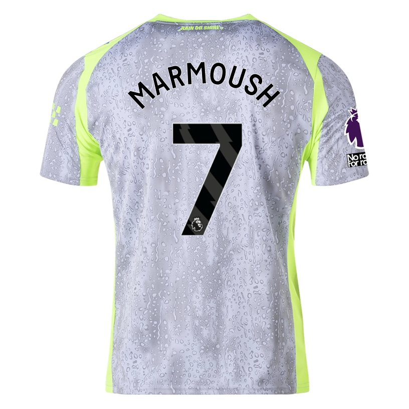 Manchester City Marmoush 2025-2026 UCL Third Jersey – Authentic Shirt