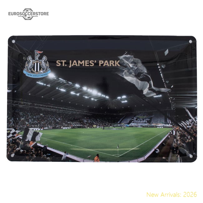 Official Newcastle United Fc 2pk Stadium Sign - Premium Quality Baby