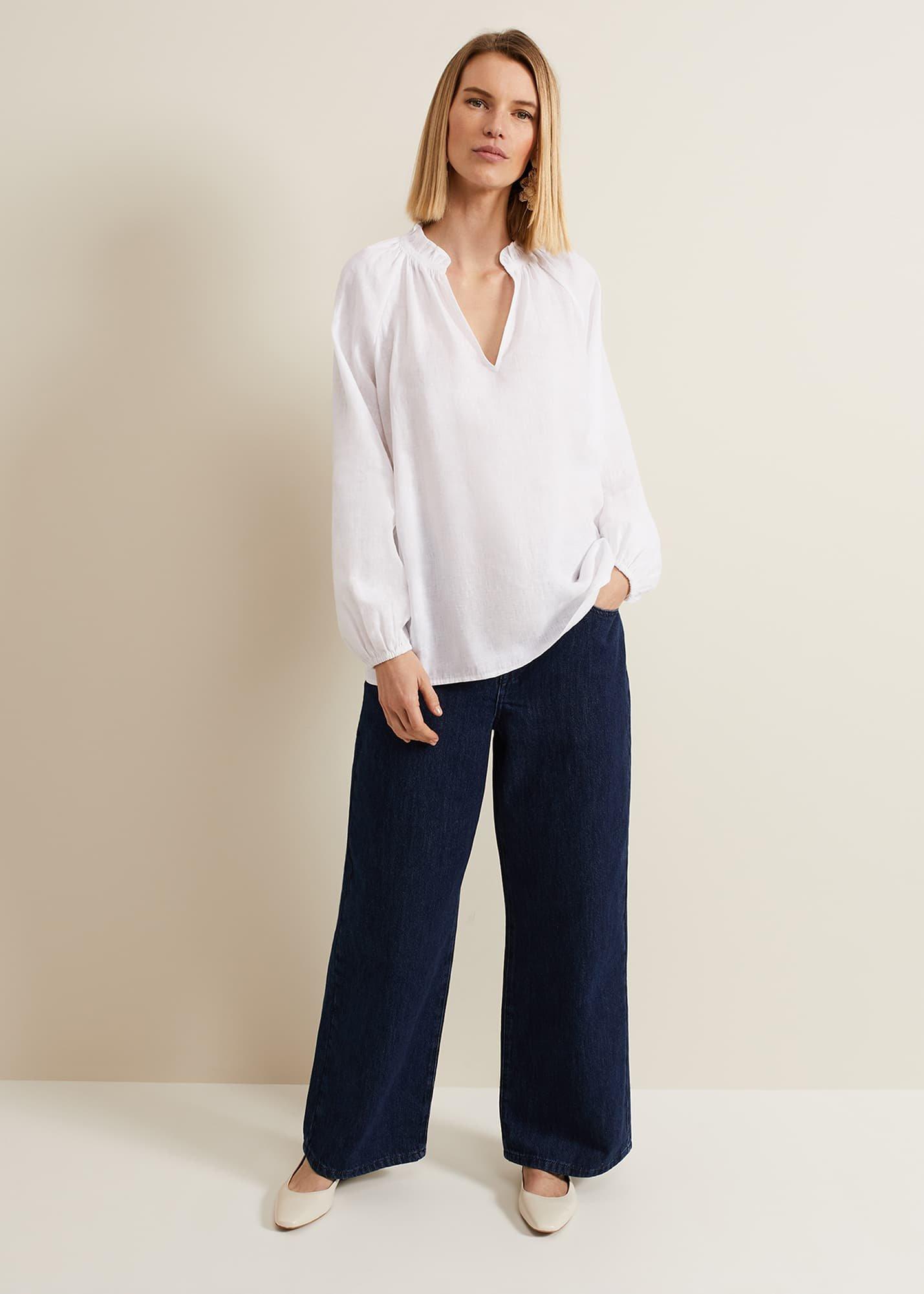 Nova Linen Blouse