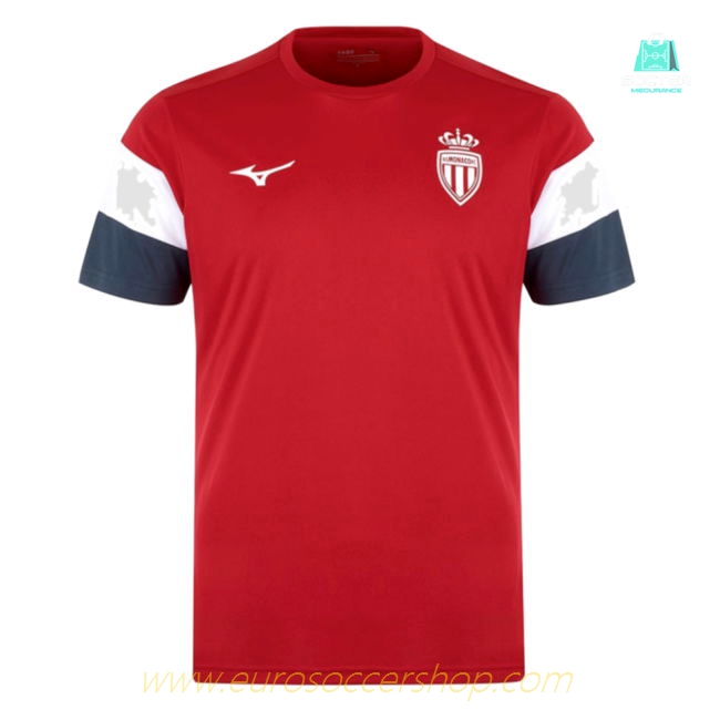 2025-2026 AS Monaco Pre Match Shirt (Red) (Your Name)